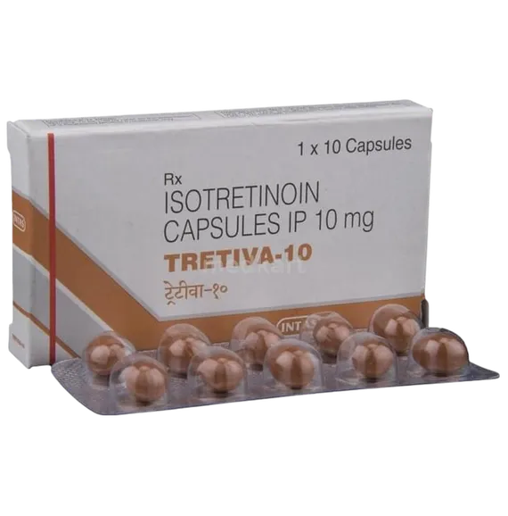 tretiva 10mg capsule 10's